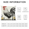 thumbnail image 5 of Chicken Throw Pillow Covers, Our Home Cushion Case Decoration for Sofa Couch, 5 of 5