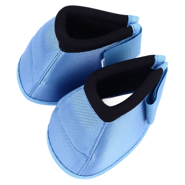 Bottes de Cheval en Tissu Oxford Premium, Résistance à l'Usure, Confortables, Respirantes, Protection des Sabots, Design Anti-Rotation, Prévention des Collisions des Sabots, Crochet et Attache