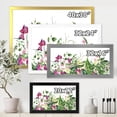thumbnail image 4 of Designart 'Ancient Floral Tropical Leaves I' Tropical Framed Art Print, 4 of 4