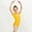 A436 Yellow, variant on Xdegoge Youth Girls Short Sleeve Gymnastics Leotards Pinched Front V Neck Ballet Bodysuit Breathable Lightweight Dancewear Athletic Practice Outfit Active Casual Tops