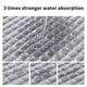 thumbnail image 4 of Tapete de baño 60x40cm - Alfombra de microfibra súper absorbente con respaldo antideslizante, pela suave y gruesa para suelo de baño, lavable a máquina en beige o gris, 4 of 6