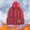 Watermelon Red, variant on Baseball Caps Plush Outdoor Cycling Warm Woolen Hat Cute Five-star All-match Ear Protection Knitted Kat Watermelon Red