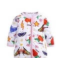 thumbnail image 4 of WIBACKER Soft Cotton Pajamas for Newborn Baby Girls, 2 Way Zipper Sleeper, Footed and Footless PJs, 4 of 5