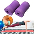thumbnail image 4 of Almohadillas para flexiones, estables, portátiles, para el hogar, accesorios de fitness, pilates, ladrillos, espuma cómoda. Púrpura, 4 of 7