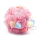 thumbnail image 3 of Loving Heart Bath Balls Sponge For Kids Bathing Mesh Design Cleaning 4Pcs, 3 of 4