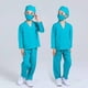 thumbnail image 1 of Ropa de enfermera de bata blanca para niños Ropa quirúrgica para médicos pequeños Ropa de protesta para prevención de epidemias para niños Ropa de actuación de danza retrógrada, 1 of 2