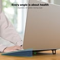 thumbnail image 4 of Sywqhk 2x Plástico Mini Laptop Riser Invisible Stand Plegable Notebook Cooling Holder, 4 of 9
