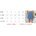 thumbnail image 3 of Yesfashion Clearance Jean Skirts for Women Denim Stretchy Cargo High Waisted Trendy Mini Skirt with Utility Pockets, 3 of 8