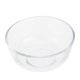 thumbnail image 1 of 1PC 4.5 Inch Salad Bowl Heat Resistant Glass Transparent Fruit Dessert Noodles Bowl, 1 of 4