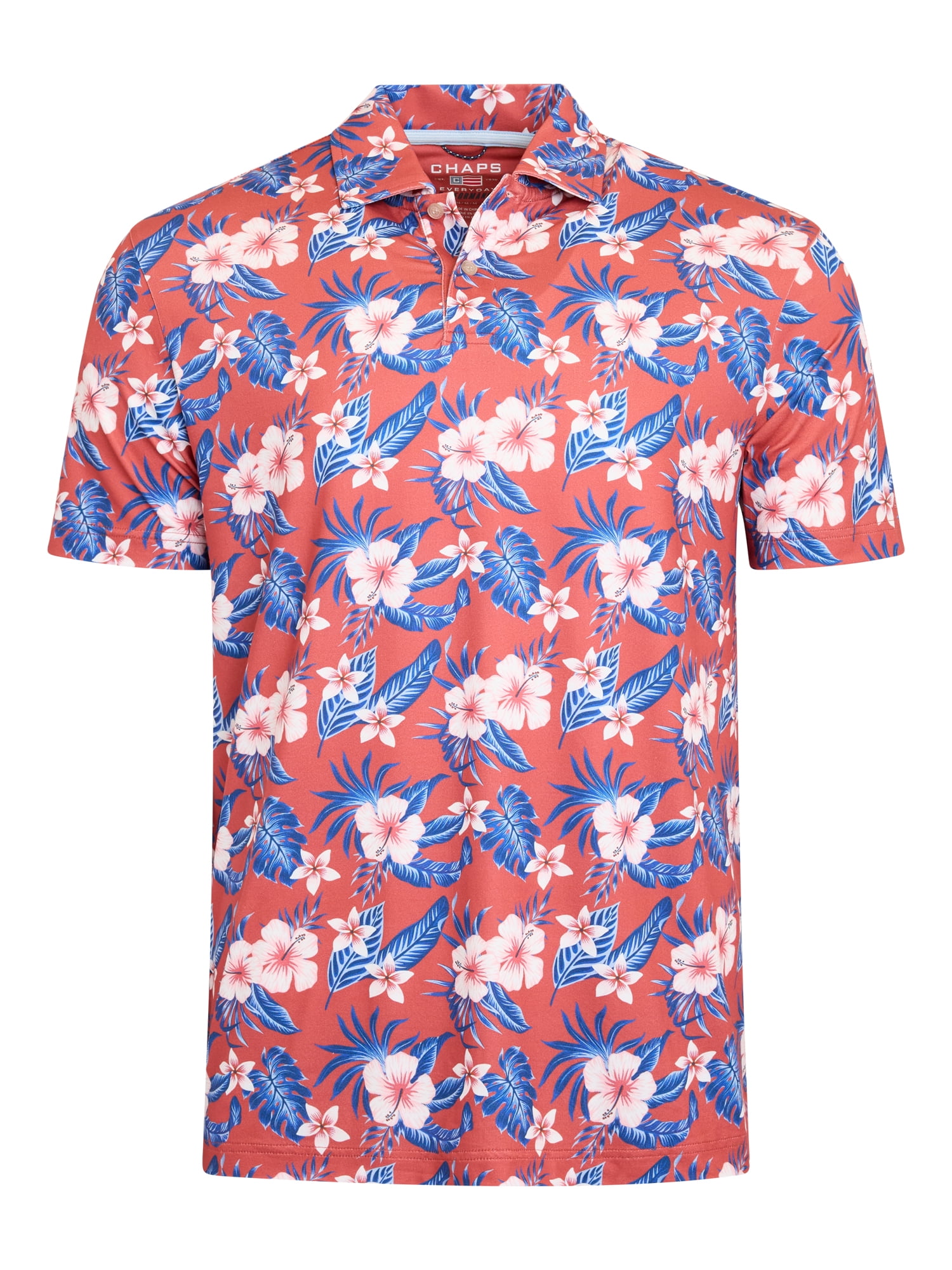Chaps Men's Printed Performance Polo, Sizes S - 2XL