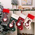 thumbnail image 3 of LYU Christmas Stocking Embroidered Old Man Lightweight Cartoon Xmas Gift Candy Bag Kids Gift, 3 of 8