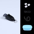 thumbnail image 2 of Dolphin Referee Whistle With Lanyard Hand Strap Storage Box Loud Sound Training Survival Soccer Basketball Sports Whistles, 2 of 7