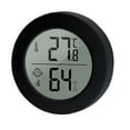 thumbnail image 2 of Joernso Mini Thermometer Hygrometer Round Indoor LCD Room Thermometer Humidity Meter Digital Indoor Room Temperature Tester, 2 of 8