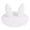 White, variant on Visland Silicone Cup Lid 3PCS Silicone Suction Lids with Rabbit Ears Little Bowl Lids Cute Bunny Shaped Mug Covers to Keep Dusts Bugs out of Your Coffee & Tea
