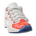 thumbnail image 2 of Reebok Question Low Patent Toe Orange Men's Shoes White-Vivid Orange-Reebok Ice fx4999, 2 of 6
