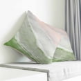 thumbnail image 3 of Sage Green Coastal Wave Pillow Covers 26x26 Inch Decorative Throw Pillow Cover, Summer Modern Ocean Beach Sofa Pillowcases Accent Cushion Case Home Decor Bedroom Living Room, 3 of 6
