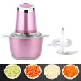 thumbnail image 2 of Picadora de carne multifuncional, trituradora de verduras y ajo, picadora de alimentos, EU 220V, 2 of 5
