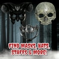 thumbnail image 5 of UNDERWRAPS Full Skull Foam Mask - Mask for Halloween Costumes, Foam Skull Mask, Cosplay Accessories, Scary Adult Party Masks, Horror Mask, 5 of 7