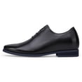 thumbnail image 2 of CMR CHAMARIPA Height Increasing Dress Shoes For Men - Tall Men Shoes - Black Leather Oxford Shoes 6 CM / 2.36 Inches, 2 of 5