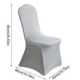 thumbnail image 3 of Polyester Spandex All Inclusive Chair Cover Elastic Chair Cover For Weddings Banquets And Parties, 3 of 3