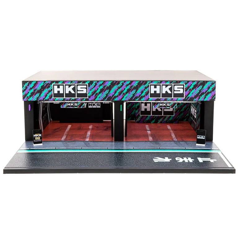 ☆ Garage Diorama Item SBC　　　　　　　　　　【限定品】 Scale 1:43 Diorama brick auto garage Model car display
