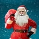 thumbnail image 2 of Conjunto de Máscara de Cara Auriculares de Santa Claus, Sombrero de Navidad, Máscara de Abuelo Barbudo Blanco, Vestido de Fiesta para la Barba de Santa Claus Y el Conjunto de Pelucas, 2 of 6