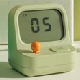 thumbnail image 3 of Máquina de juego creativa Reloj despertador Temporizador Reloj todo en uno para estudiantes de somnolencia Ndcxsfigh Libre de BPA, 3 of 5