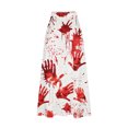 thumbnail image 4 of WXLWZYWL Maxi Skirts for Women Ankle Length Skirt Casual Long Skirt High Waisted Maxi Skirt Reg and Plus Size Skirt Long Skirt with Pockets, 4 of 5