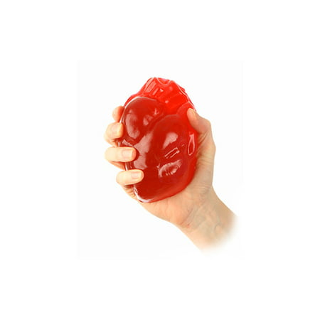 World's Largest Gummy Heart - Cherry: 1 Count (Happy Yummies World's Best Gummies)