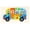 E, variant on Yardvibe Wooden 3D Jigsaw Puzzle, 5.11" x 8.85" Car-shaped Number Block Puzzles, Fireengine, Ambulance, Excavator, Rockets Shape Types to Choose (F)