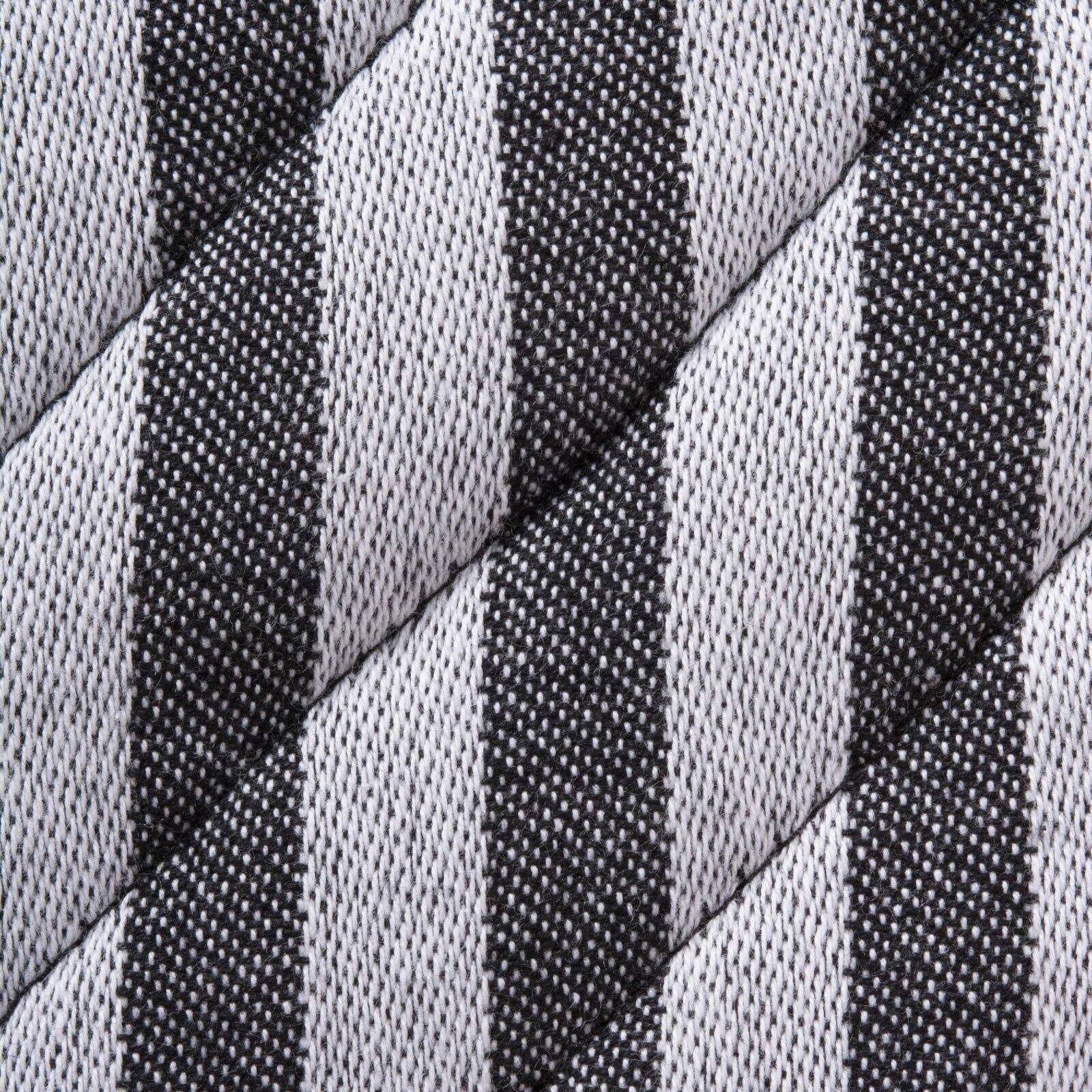 DII Black and White Herringbone Potholder (Set of 2) - Heat