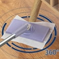 thumbnail image 5 of Convenient Cloth Changing Mini Mop, Automatic Gripping or Releasing, 360° Rotating & Universal Compatibility, Wet/Dry Use for Multi Cleaning(29.5Inch Purple Mop), 5 of 9