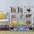 thumbnail image 6 of 12-cube Storage Cube Closet Organizer Shelf  Cabinet Bookcase FSBR, 6 of 9