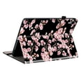 thumbnail image 4 of Allytechgroup for iPad Mini 6 2021 (8.3 inch) with Stand/Pencil Holder/Card Pockets/PU Leather Magnetic Smart Shockproof Wallet Cover for iPad Mini 6th Generation, [Auto Sleep/Wake], Pink Plum Blossom, 4 of 10