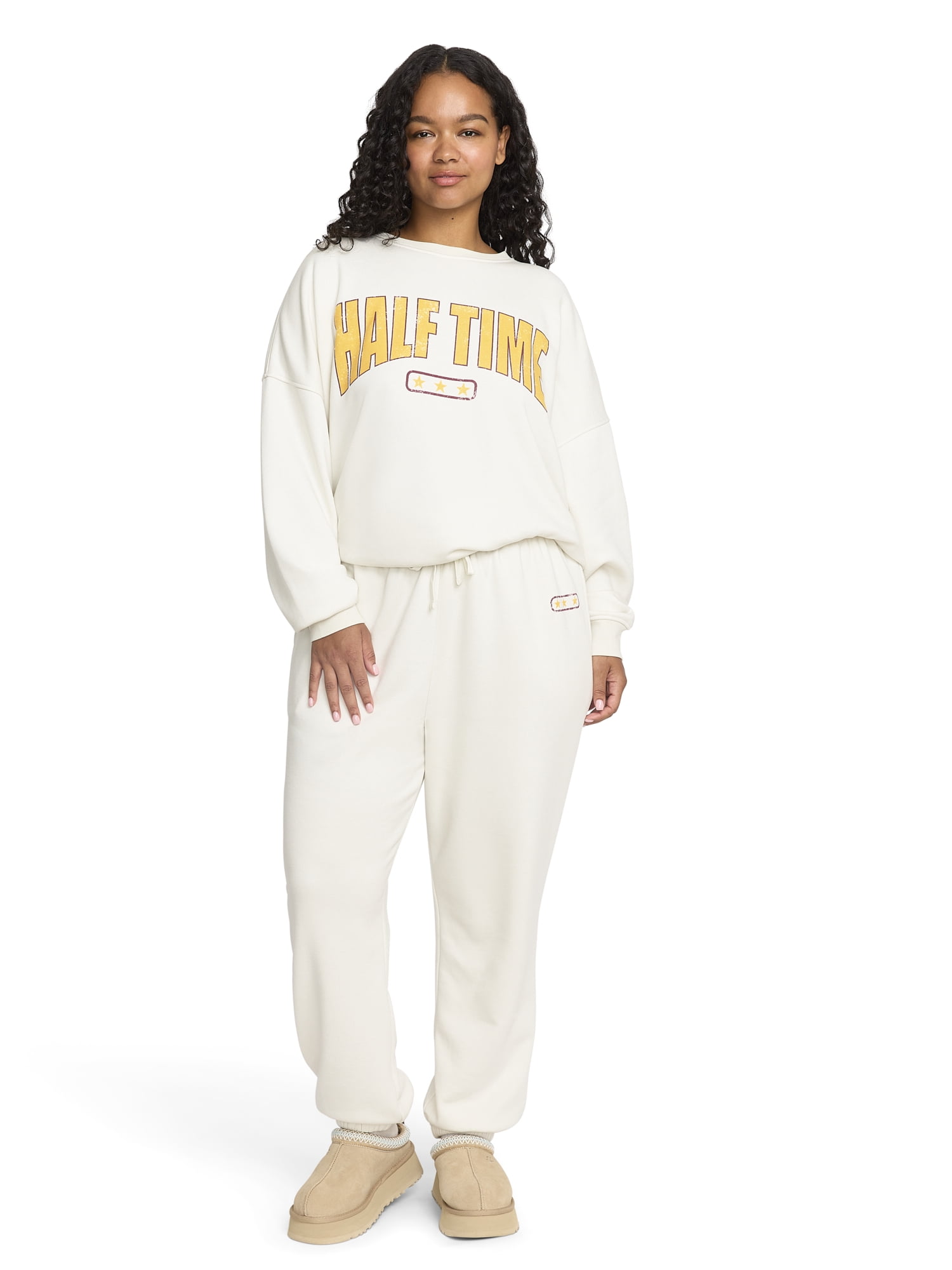 Mills by Millie Bobby Brown Women's Graphic Crewneck Sweatshirt, Sizes XXS-XXXL