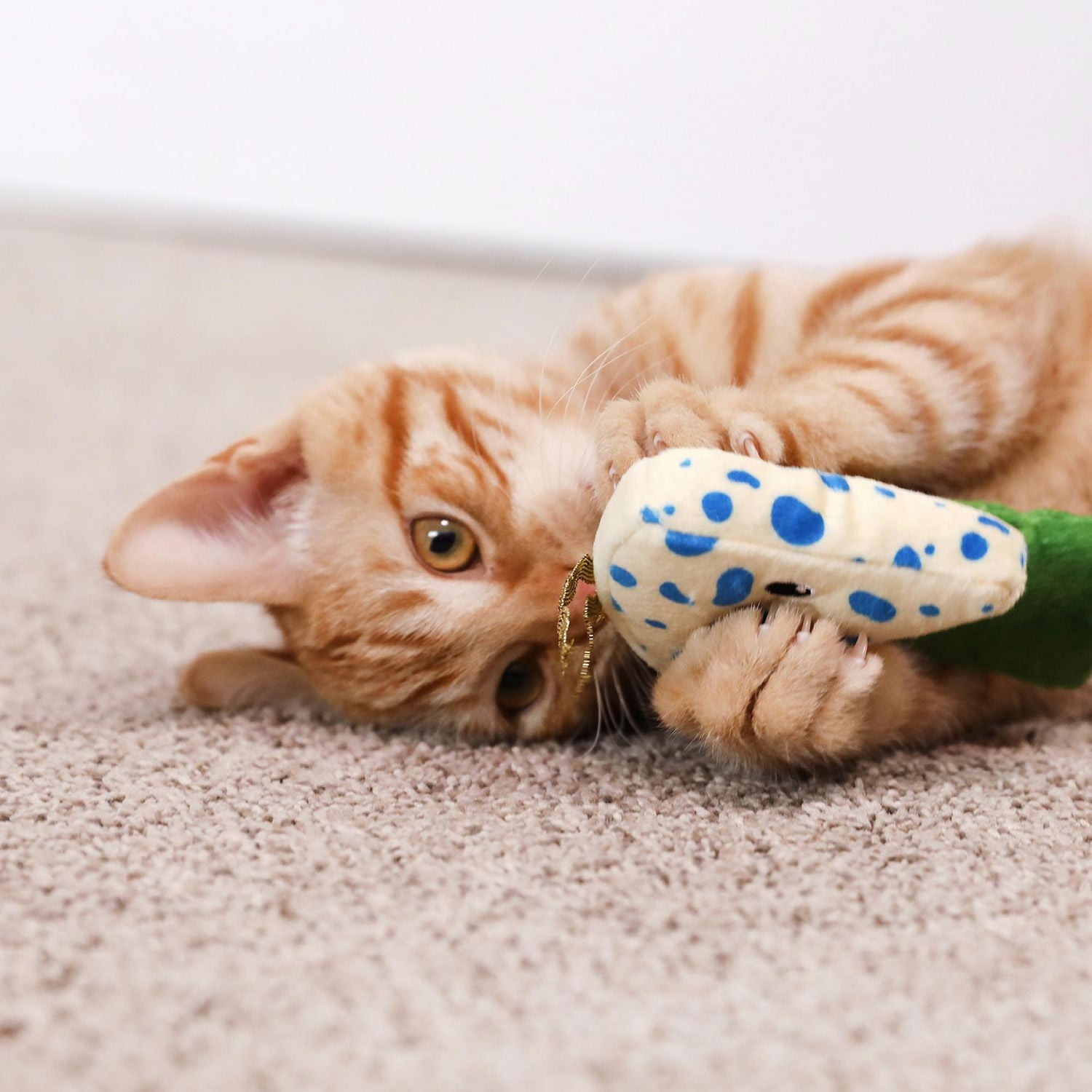 Quirky Kitty Wine & Cheese Plush Catnip 2 pack Cat Toy