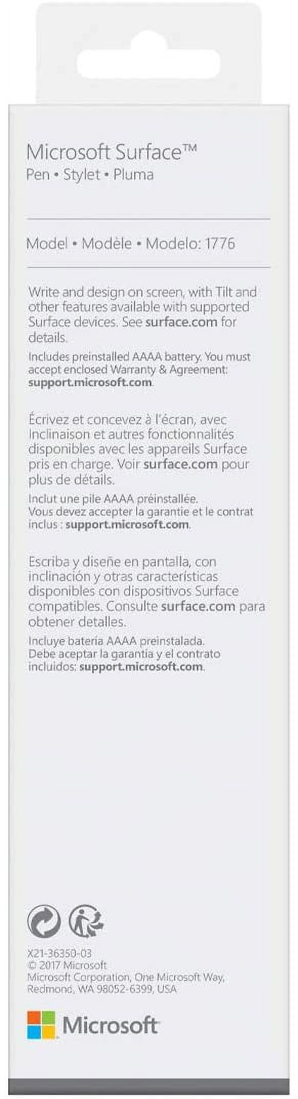 Microsoft Surface Pen, Charcoal, EYU-00001 - image 2 of 4