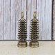 thumbnail image 4 of 2 piezas Llaveros de pagoda budista Llaveros de latón Colgantes Exquisitos adornos clave Decoraciones colgantes, 4 of 5