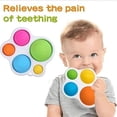 thumbnail image 1 of Simple Dimple Bubble Fidget Toys Sensory Anxiety Relief for Kids Adult Small Popper with Buckle Ring, 1 of 5