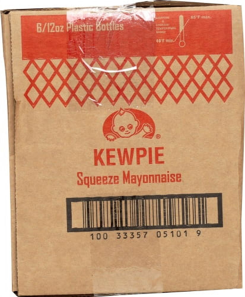 Kewpie Mayonnaise, 12 Ounce Squeeze Tube -- 6 per case