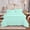 Aqua Blue, variant on DNG Creations 3 Piece Vintage Ruffle Duvet Cover 100% Egyptian Cotton, 800 Threads Count - With Zipper & Corner Ties ( Twin/Twin XL - Solid White )