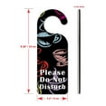 thumbnail image 3 of Do Not Disturb Door Knob Hanger Sign - Coffee Cups, 3 of 3