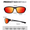 thumbnail image 4 of Gafas de sol QALLY Polarized UV400 Sports Wrap-Around, 4 of 6