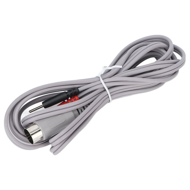 Fils de Plomb, Fil d'Électrode Durable Pratique Beauté Masseur Accessoire Câble d'Électrode Performance Fiable