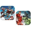 Marvel Epic Avengers Square Plates, 7", Party Favor