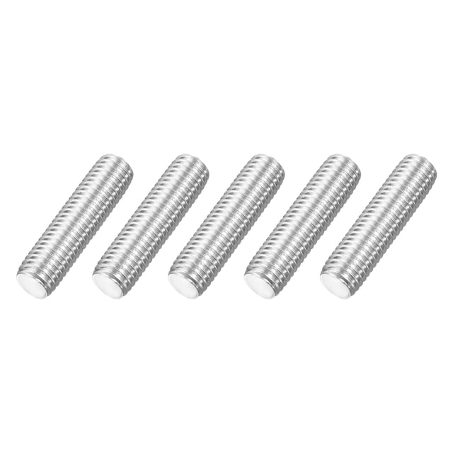 M12x45mm Tige Entièrement Filetée, 5 Pcs Acier Inoxydable 316 Vis Filetée à Pas 1.75