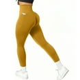 thumbnail image 4 of REALiKUN High Waisted Butt Lifting Side Pocket Shaping Training Leggings,Scrunch Yoga Pants with Pockets, 4 of 8