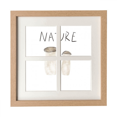 thumbnail image 1 of Natural Mushroom island Painting Frame Wall Tabletop Display 4 Openings Picture, 1 of 3