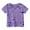 Purple, variant on Kids Clothes For Girls Cartoon Short Sleeve Shirts For Girls Oversized Summer Toddler Girl Clothes 4-5 Years Clothes For Girls Cute Girl Clothing