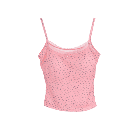 Women Padded Bra Tank Top Female Summer Print Crop Tops Girls Lace Camisole Sexy Backless Vest With Built In Bra Y2k Streetwear